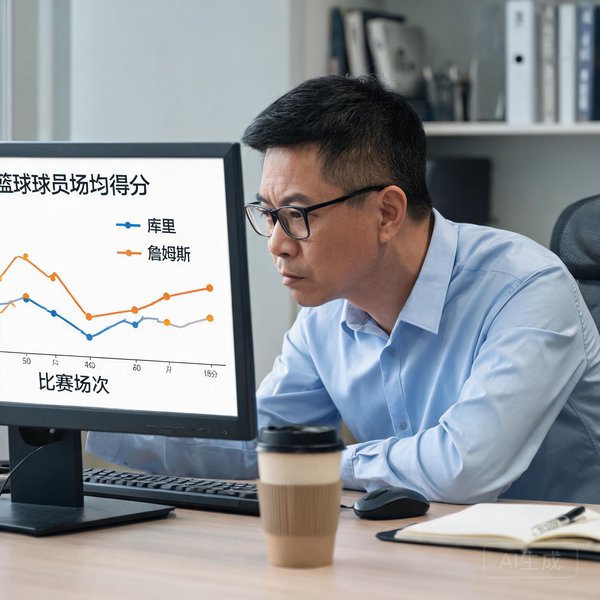数据分析师老刘，戴眼镜，专注看篮球数据图表